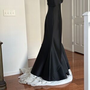 NEW with tags Black Sachin & Babi OLIVE Collection Gown SZ 4 Retail $699